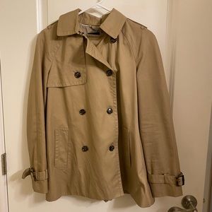 Vintage cropped Banana Republic trench coat